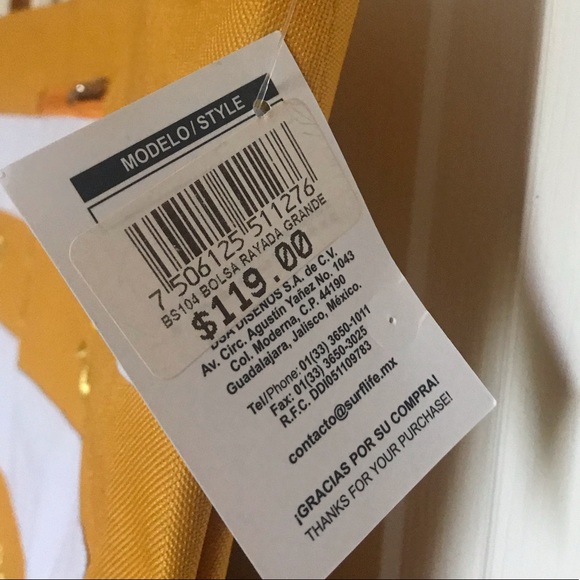 GIANT tote with zipper “Puerta Villarta”travel bag with zipper. - Picture 3 of 6